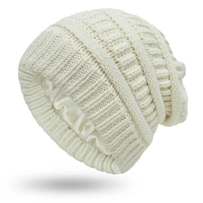 Soft Women's Cable Knit Winter Hat