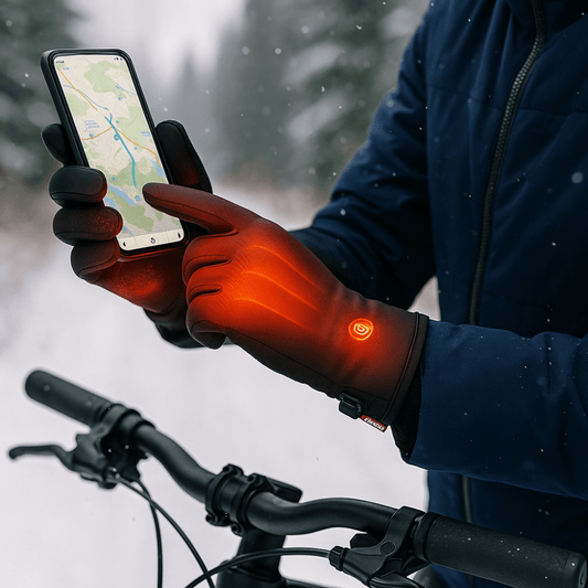 Warm Waterproof Insulated Skiing Touch Screen Gloves - VogeLuxe