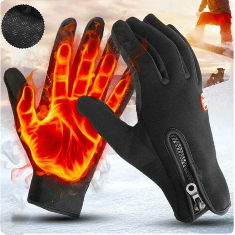 Warm Touch USB Gloves for Skiing and Winter Sports - VogeLuxe