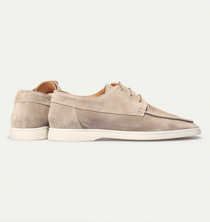 VogeLuxe | Men’s Suede Lace Up Derby Boat Hybrid Shoes
