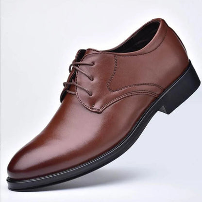 Sustainable Leather Look Men's Daily Shoes
