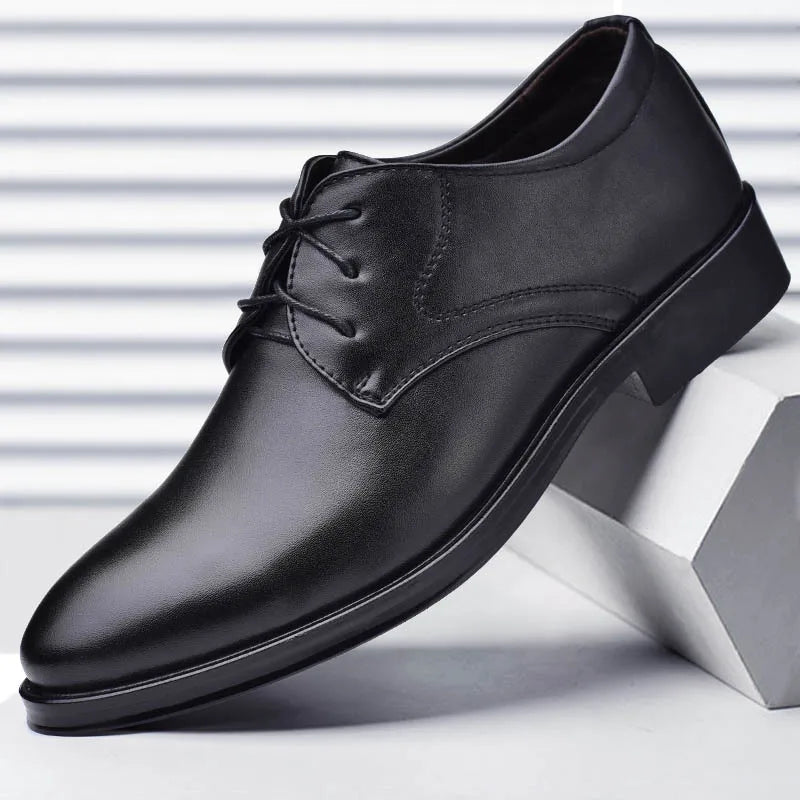Sustainable Men's Leather Look Shoes