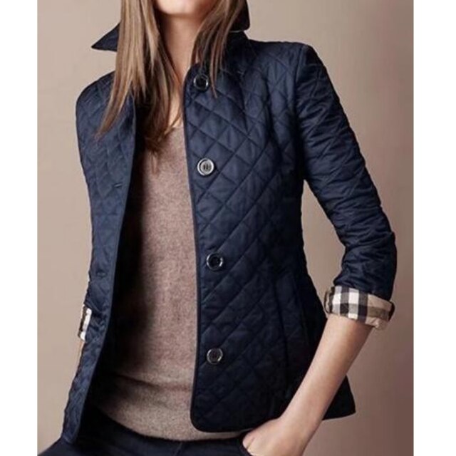 Ladies' Glitter Quilted Everyday Coat