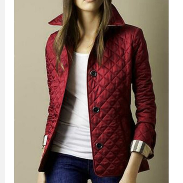 Ladies' Glitter Quilted Everyday Coat