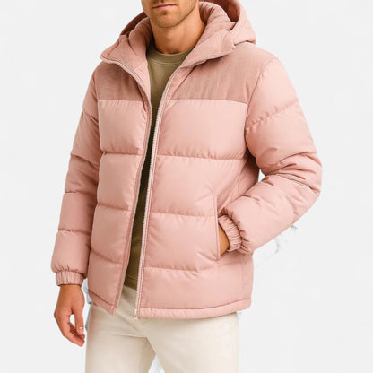 VogeLuxe | Men’s Hooded Heavy Duty Puffer Jacket
