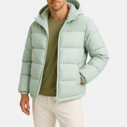 VogeLuxe | Men’s Hooded Heavy Duty Puffer Jacket