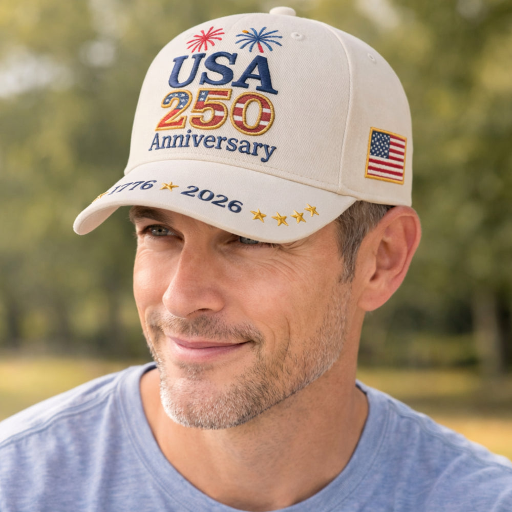 Classic American Flag Baseball Cap for Men