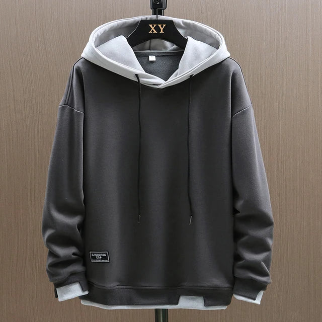 Men's Comfortable Graphic Hooded Sweatshirt