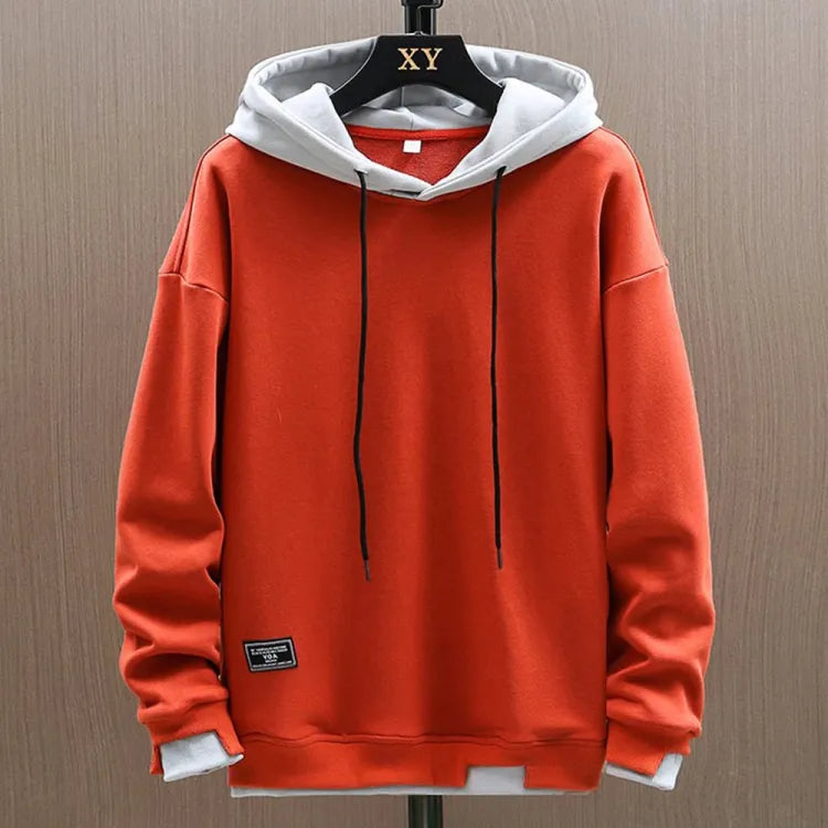 Men's Comfortable Graphic Hooded Sweatshirt
