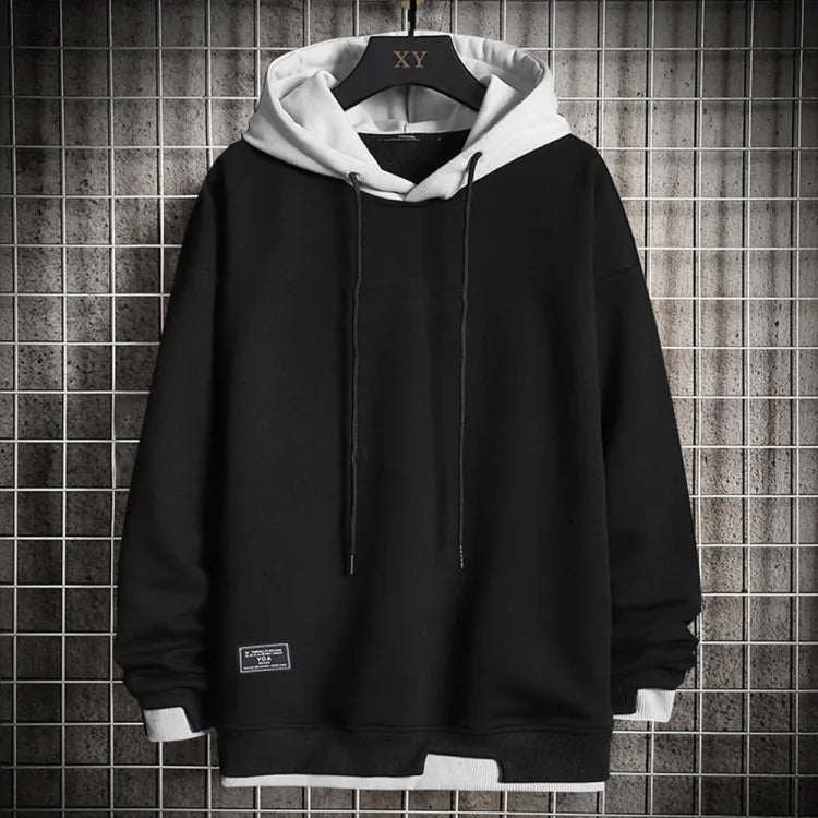 Men's Comfortable Graphic Hooded Sweatshirt