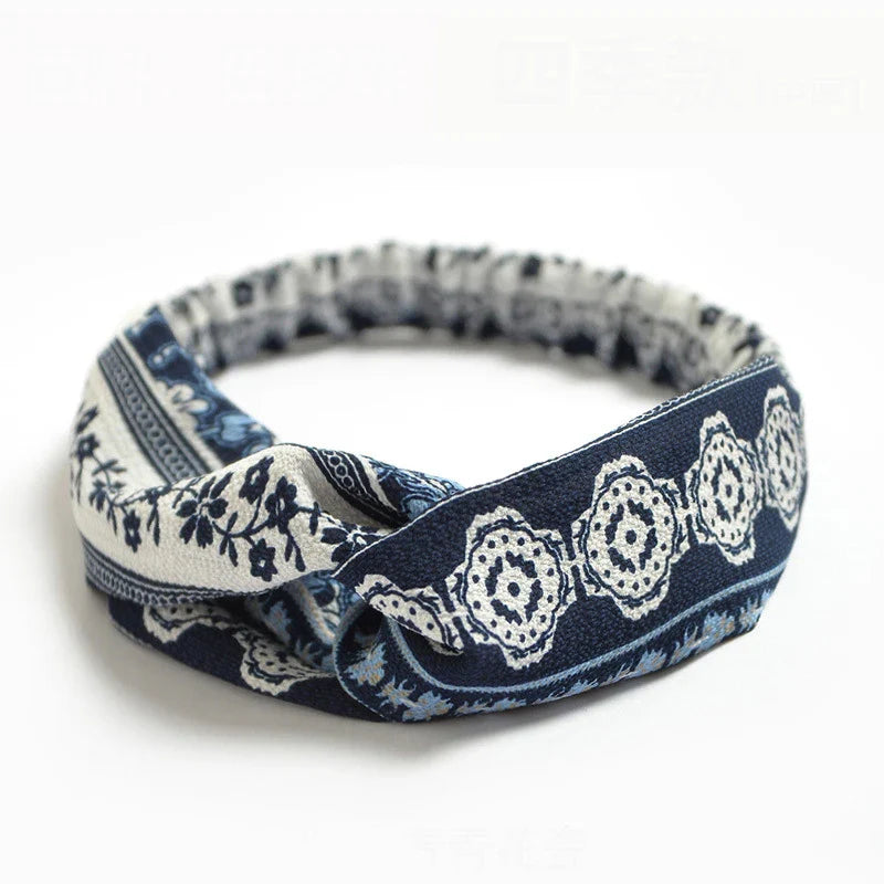 Bohemian Chic Soft Stretch Headband