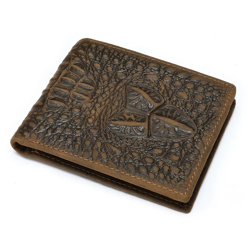 Luxury Thin Leather Fold Wallet