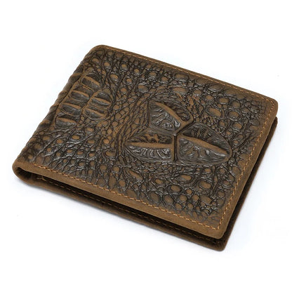 Luxury Thin Leather Fold Wallet