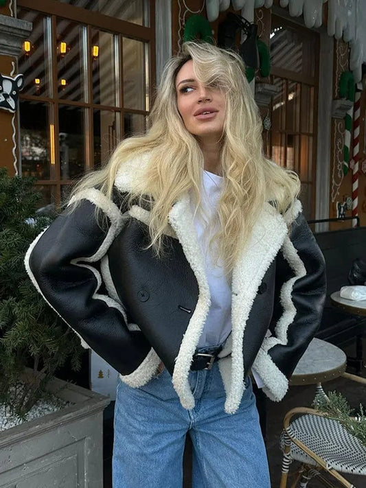 Warm Winter Puffer Jacket for Women - VogeLuxe