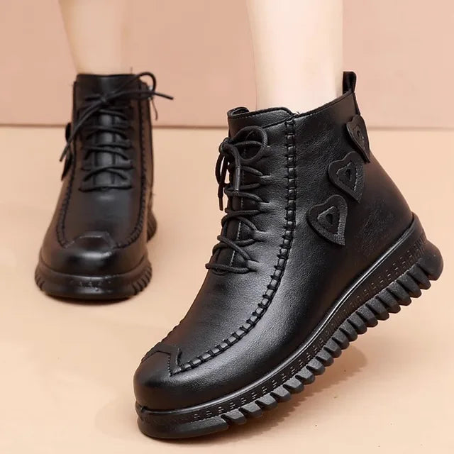 Stylish Vegan Ankle Boots for Women - BritishElegance