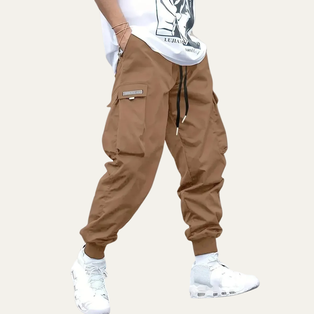 VogeLuxe | Men’s Relaxed Fit Utility Cargo Jogger Pants
