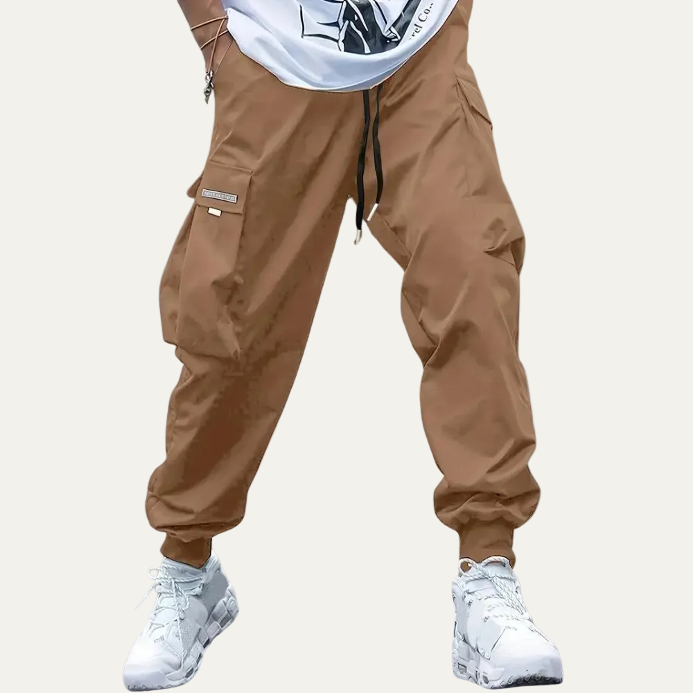 VogeLuxe | Men’s Relaxed Fit Utility Cargo Jogger Pants