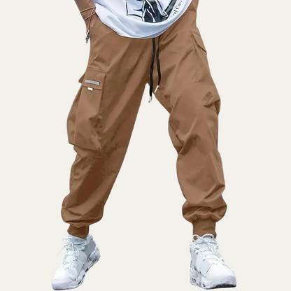 VogeLuxe | Men’s Relaxed Fit Utility Cargo Jogger Pants
