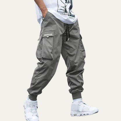 VogeLuxe | Men’s Relaxed Fit Utility Cargo Jogger Pants