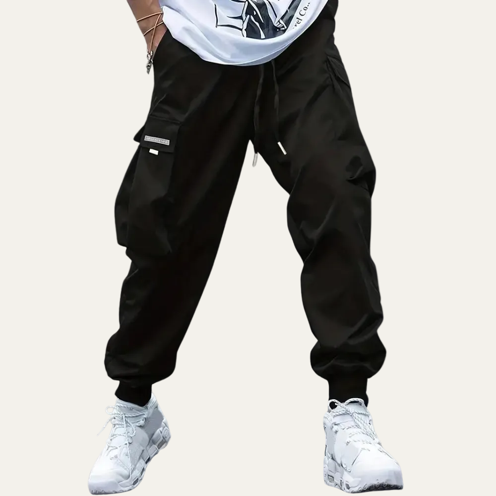 VogeLuxe | Men’s Relaxed Fit Utility Cargo Jogger Pants