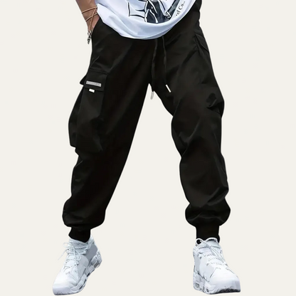 VogeLuxe | Men’s Relaxed Fit Utility Cargo Jogger Pants