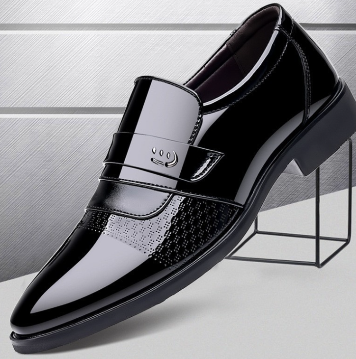 VogeLuxe | Men’s Glossy British Leather Loafers