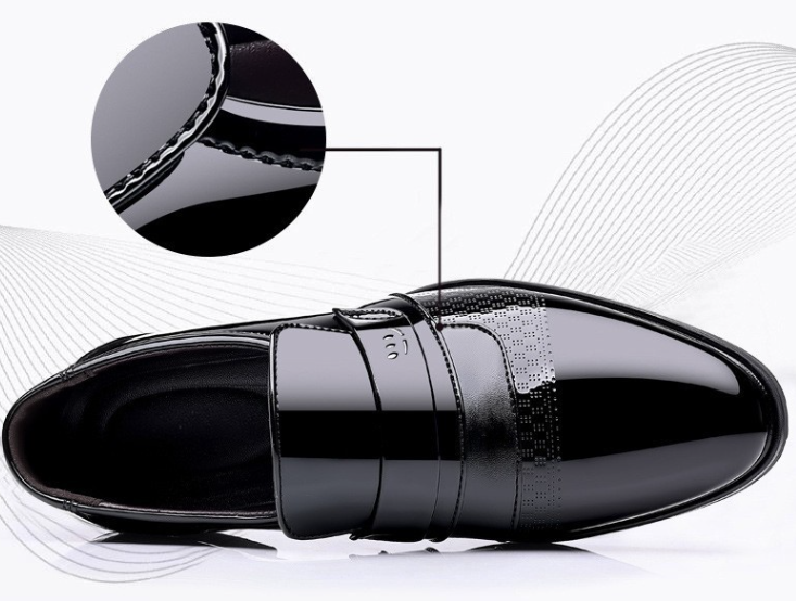 VogeLuxe | Men’s Glossy British Leather Loafers