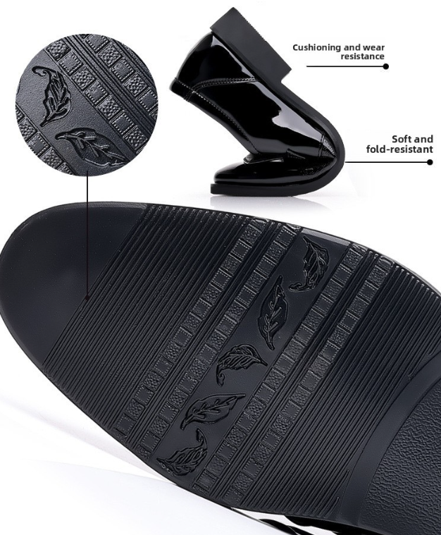 VogeLuxe | Men’s Glossy British Leather Loafers