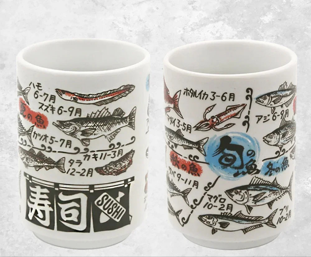 Traditional Japanese Ceramic Tea Cups