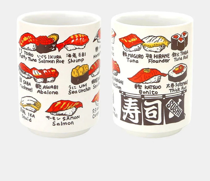 Traditional Japanese Ceramic Tea Cups