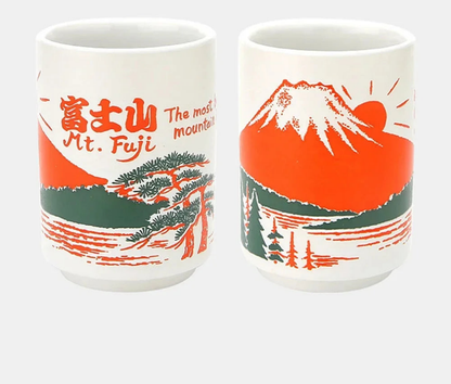 Traditional Japanese Ceramic Tea Cups