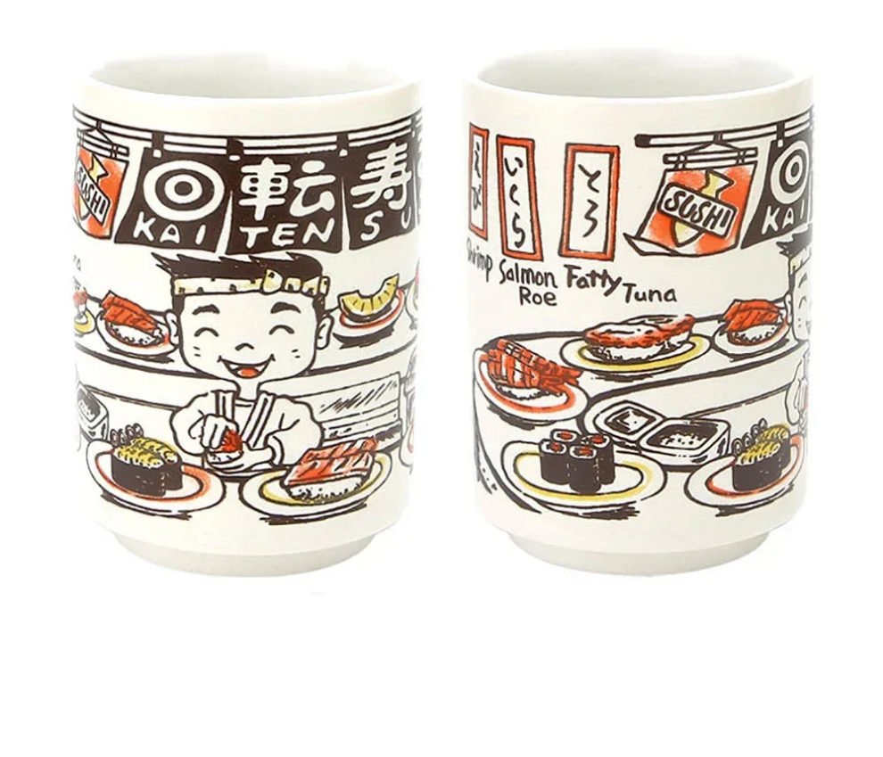 Traditional Japanese Ceramic Tea Cups