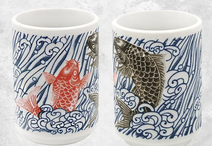 Traditional Japanese Ceramic Tea Cups