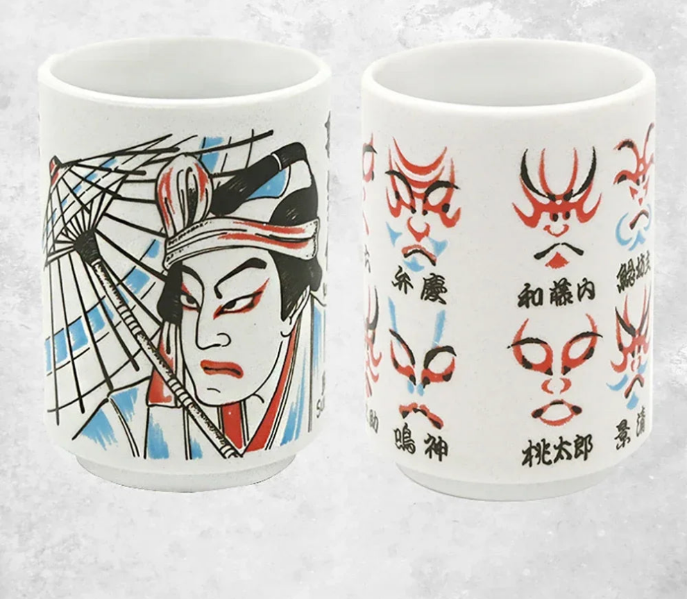 Traditional Japanese Ceramic Tea Cups