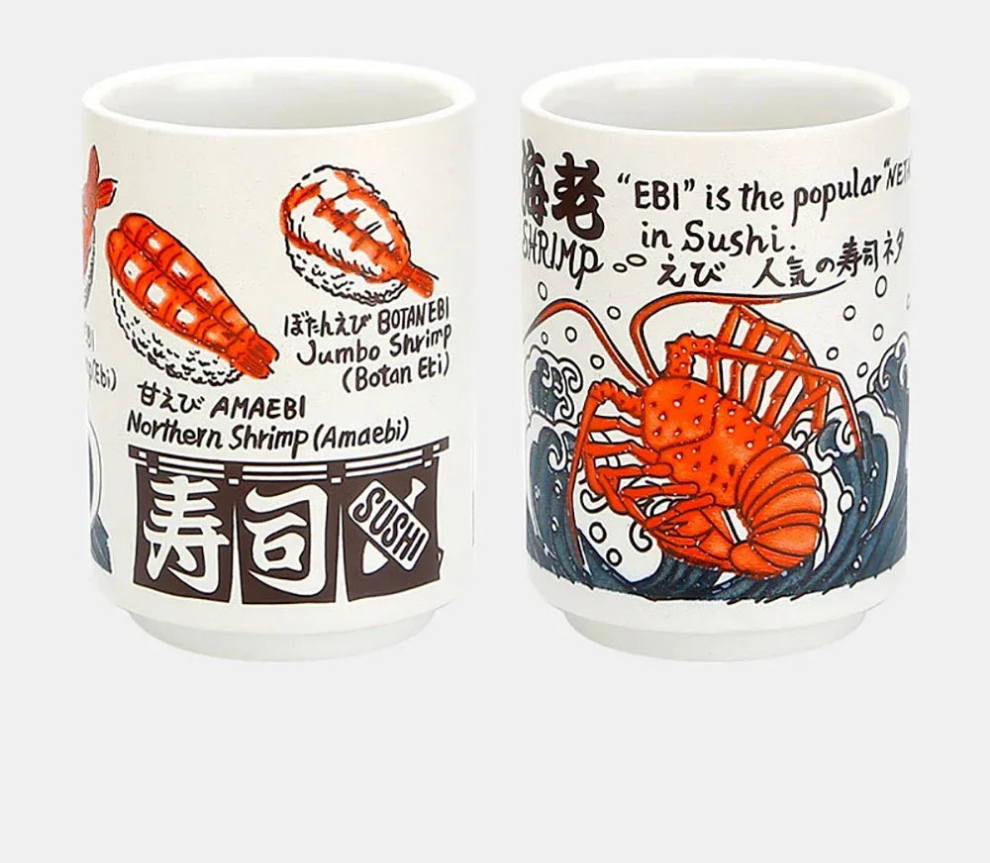 Traditional Japanese Ceramic Tea Cups