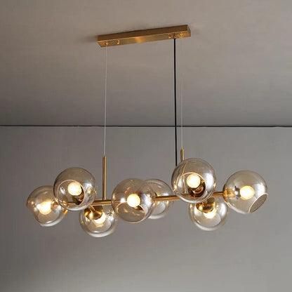 Luxurious Glass Ball Chandelier