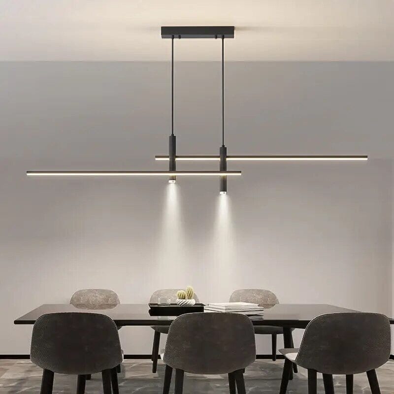 Dual Arm Modern Chandelier
