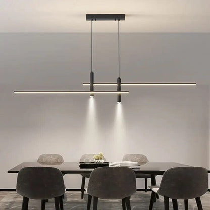 Dual Arm Modern Chandelier