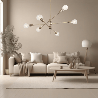 Elegant Glass Drop Chandelier