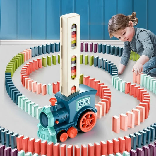 Colorful Musical Train Set Building Blocks for Kids - VogeLuxe