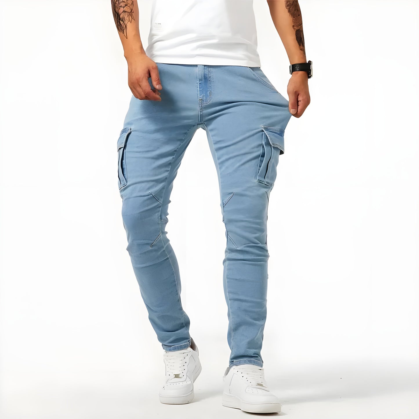 Relaxed Fit Casual Cargo Pants