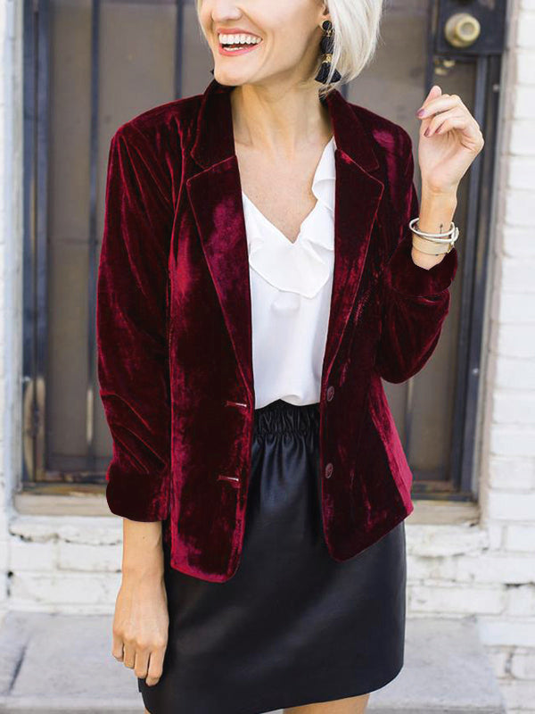Ladies' Jacket with Pockets - BritishElegance