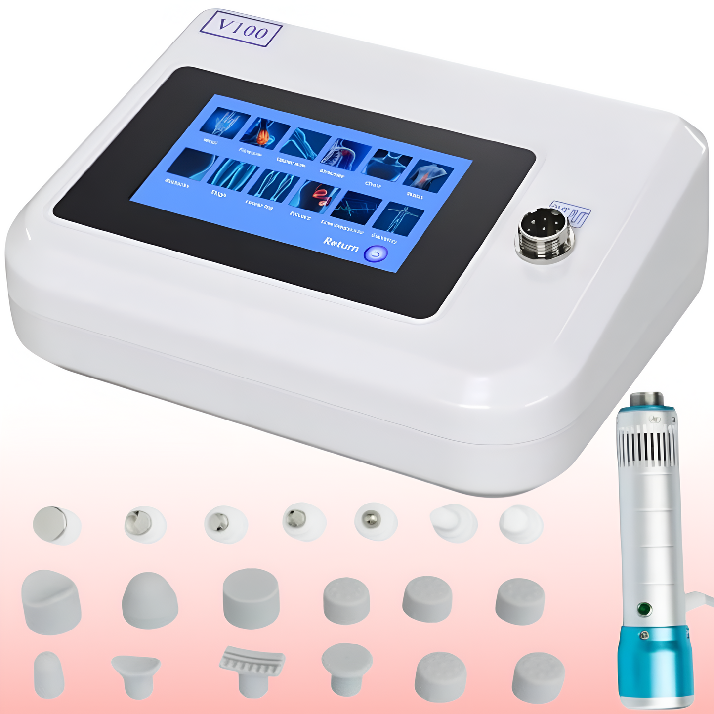 Compact Knee Shock Therapy Machine For Jumpers Knee Pain - VogeLuxe