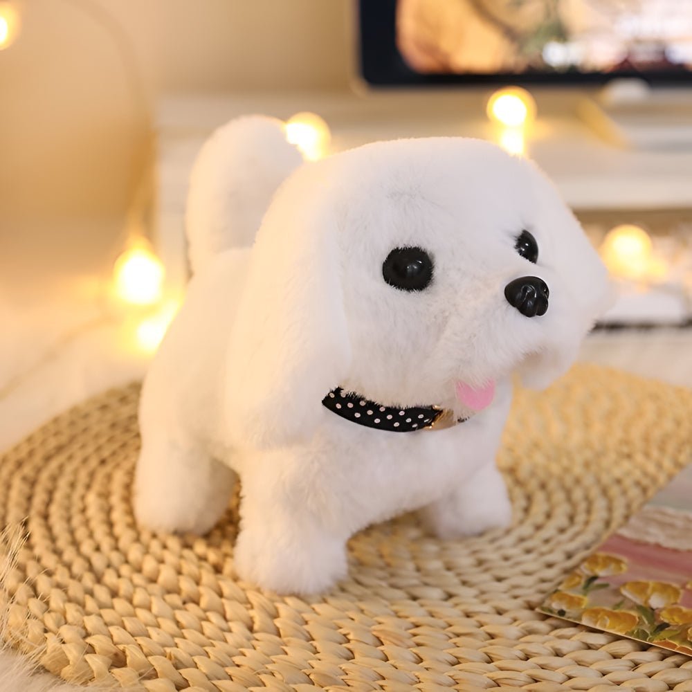 Cuddly Electronic Pet Puppy with Lifelike Sounds Action - VogeLuxe