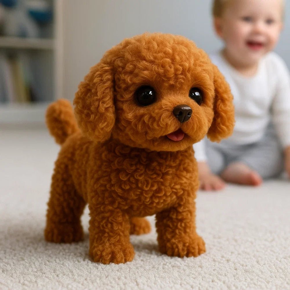 Soft Cute Plush Puppy Stuffed Animal Toy for Kids