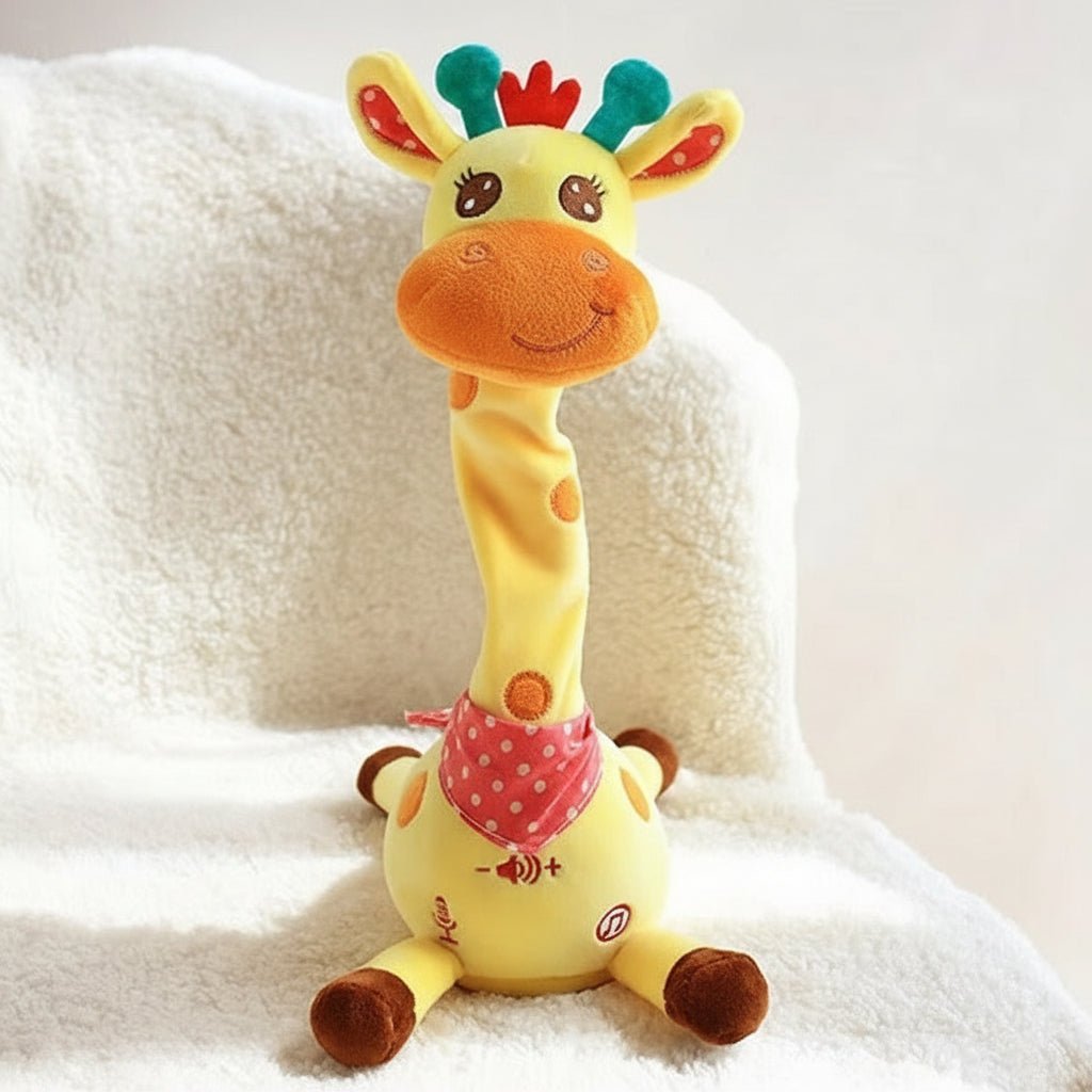 Fun Musical Plush Giraffe Toy for Children - VogeLuxe