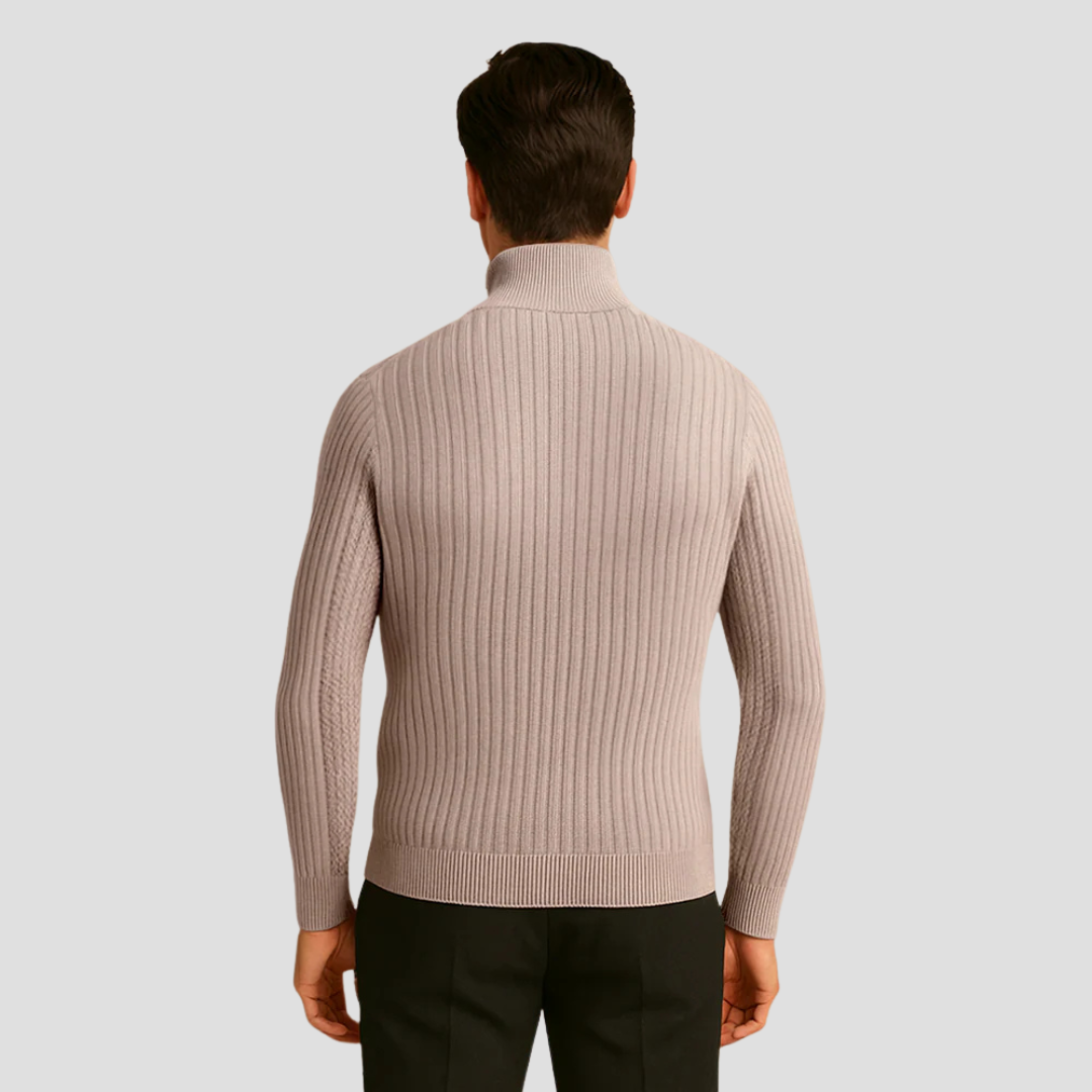 Isaac | Wool Henley Jumper 3