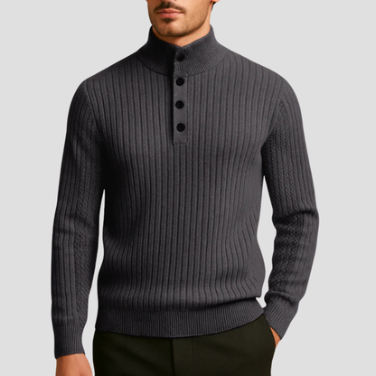 Isaac | Wool Henley Jumper 4