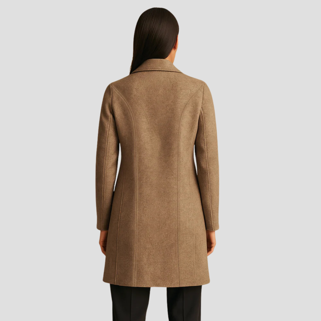 Ismay | Mid-Length Lapel Coat 3