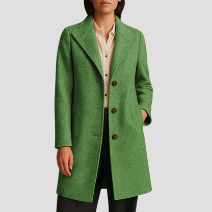 Ismay | Mid-Length Lapel Coat 5